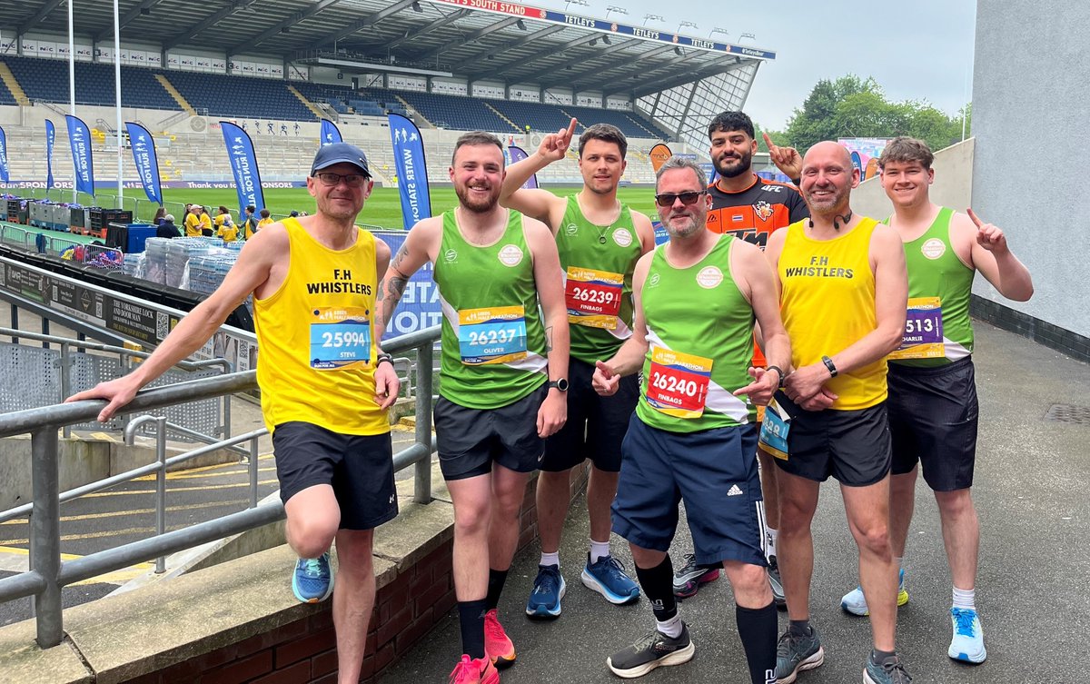 We'd like to thank Steve, Ollie, Archie, Roger, Itty, John and Charlie for running the Leeds Half Marathon for Brake. The team were fundraising in loving memory of Finlay Hogg, and raised an incredible £3,000 towards our life-saving work. We are so grateful for your support.