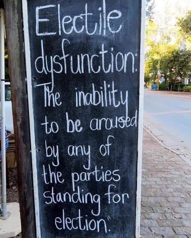 palevell2's tweet photo. If you suffer from electile dysfunction, then ask @MaximeBernier about @peoplespca--it may be right for you!

#VotePPC https://t.co/leFz1QLKCI