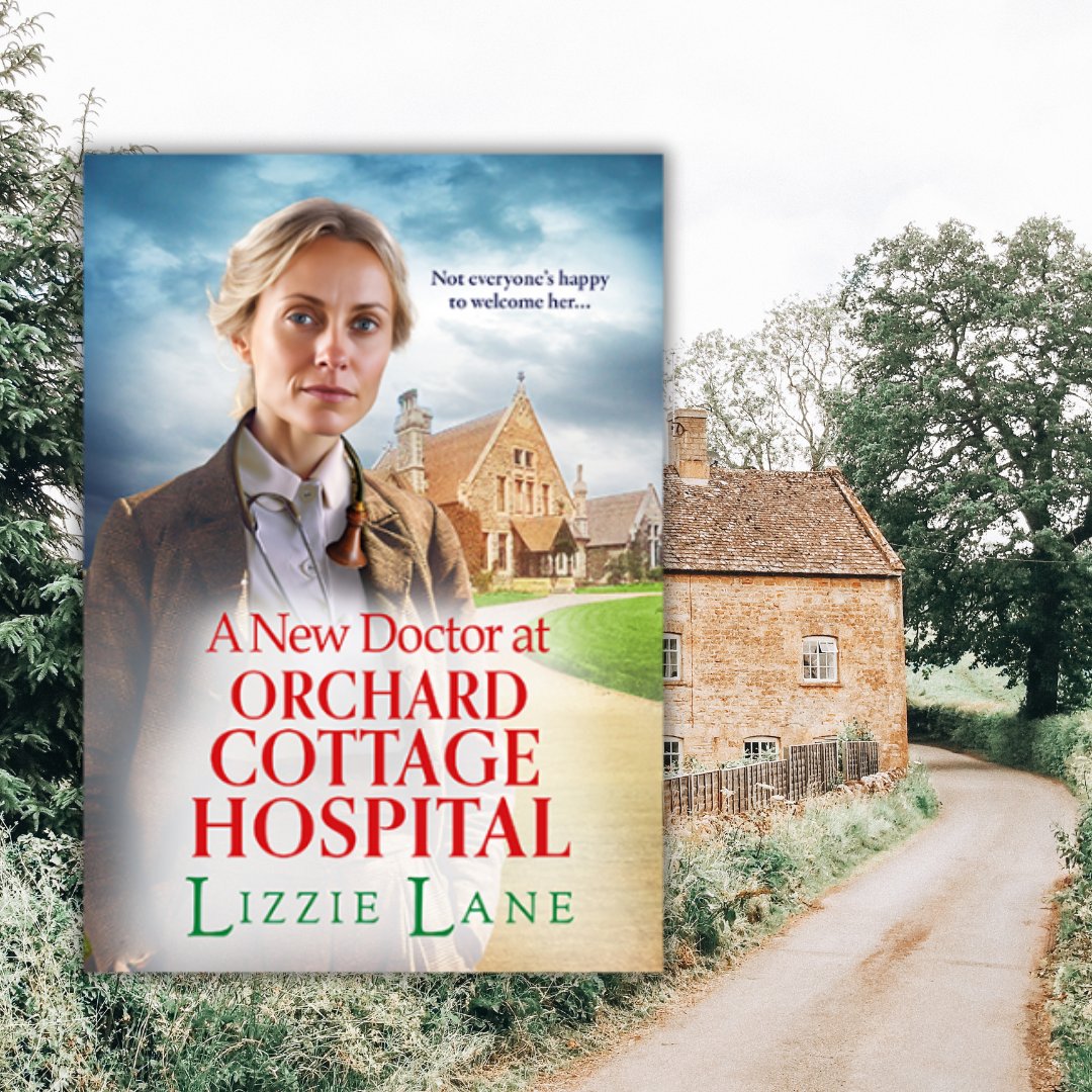 A country town in need of a good Doctor, but will they accept her as one of their own?

A New Doctor at Orchard Cottage Hospital is the new emotional historical saga novel from the bestselling author, Lizzie Lane.

Available in #LargePrint and #Audio, read by Anne Dover 🎧