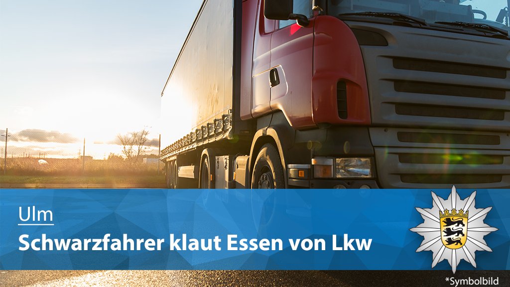 📍 #Ulm
Gegen 6 Uhr sprang ein #Dieb mit einer Packung #Mortadella von der Ladefläche eines Lkw & flüchtete mit seiner #Beute.
Der Lkw-Fahrer bemerkte den Dieb. 🚛
Ein 19-jähriger Verdächtiger konnte ermittelt werden.

➡️ sohub.io/r8la