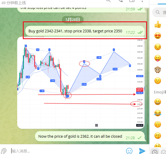 Digital45599167's tweet photo. This is today's signal at gold's lowest point of 2342 for customers to buy. The target price of 2350, pulled directly up to 2362. Profit of 9150 US dollars. #XAUUSD #GOLD https://t.co/7OkuH4f91x