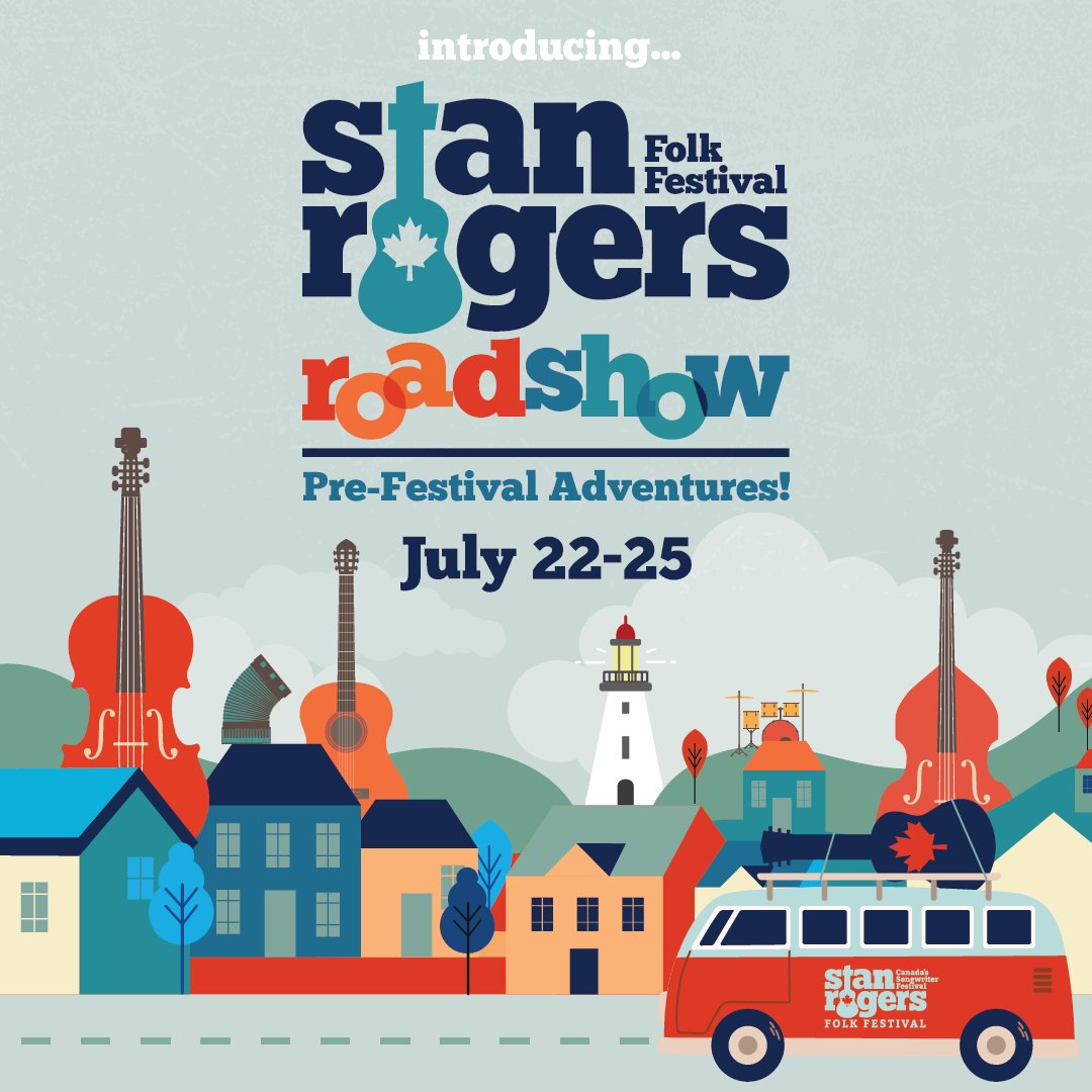 Wendy Phillips PR (@wendyphillipspr) on Twitter photo BIG NEWS! <a href="/Stanfest/">Stan Rogers Folk Festival (Stanfest)</a> has announced an expansion to include EIGHT additional shows leading into the annual summer fest weekend! The Stanfest Roadshow will be coming to SIX communities throughout Guysborough County starting July 22 🤩
Schedule & Tickets: stanfest.com/the-stanfest-r… BIG NEWS! <a href="/Stanfest/">Stan Rogers Folk Festival (Stanfest)</a> has announced an expansion to include EIGHT additional shows leading into the annual summer fest weekend! The Stanfest Roadshow will be coming to SIX communities throughout Guysborough County starting July 22 🤩
Schedule & Tickets: stanfest.com/the-stanfest-r…