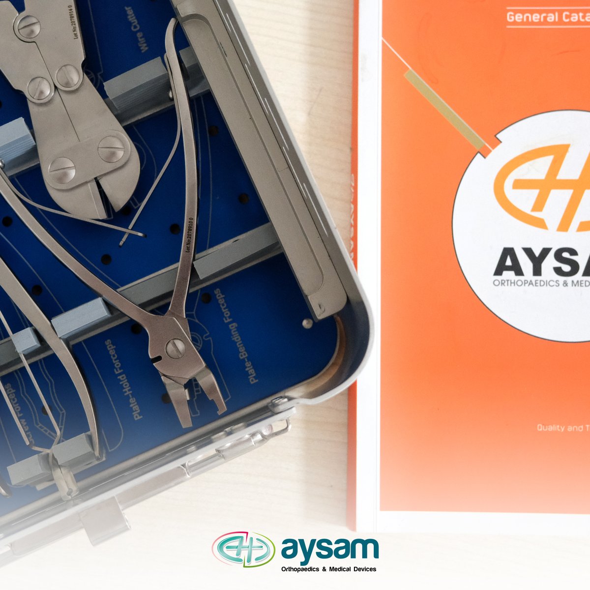 As Aysam, we work with a strong team spirit in our R&D center, in line with our vision of providing innovative and quality solutions in the healthcare sector.

aysam.com.tr

#Aysam #AysamOrthopaedics #medical #medicalproducts #medicaldevices #surgicalequipment