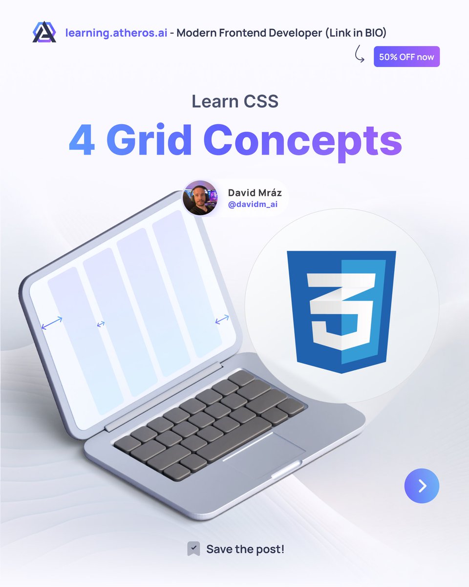 4 important CSS grid concepts to know 🚀👇🧵