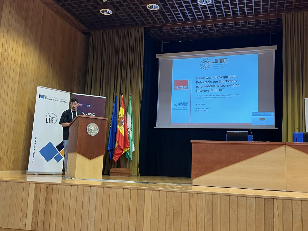 Aqui estamos! <a href="/I3aUclm/">I3A-UCLM</a> <a href="/esiiab/">ESII</a> <a href="/uclm_es/">Universidad de Castilla-La Mancha</a> en las #JNIC2024 en Sevilla