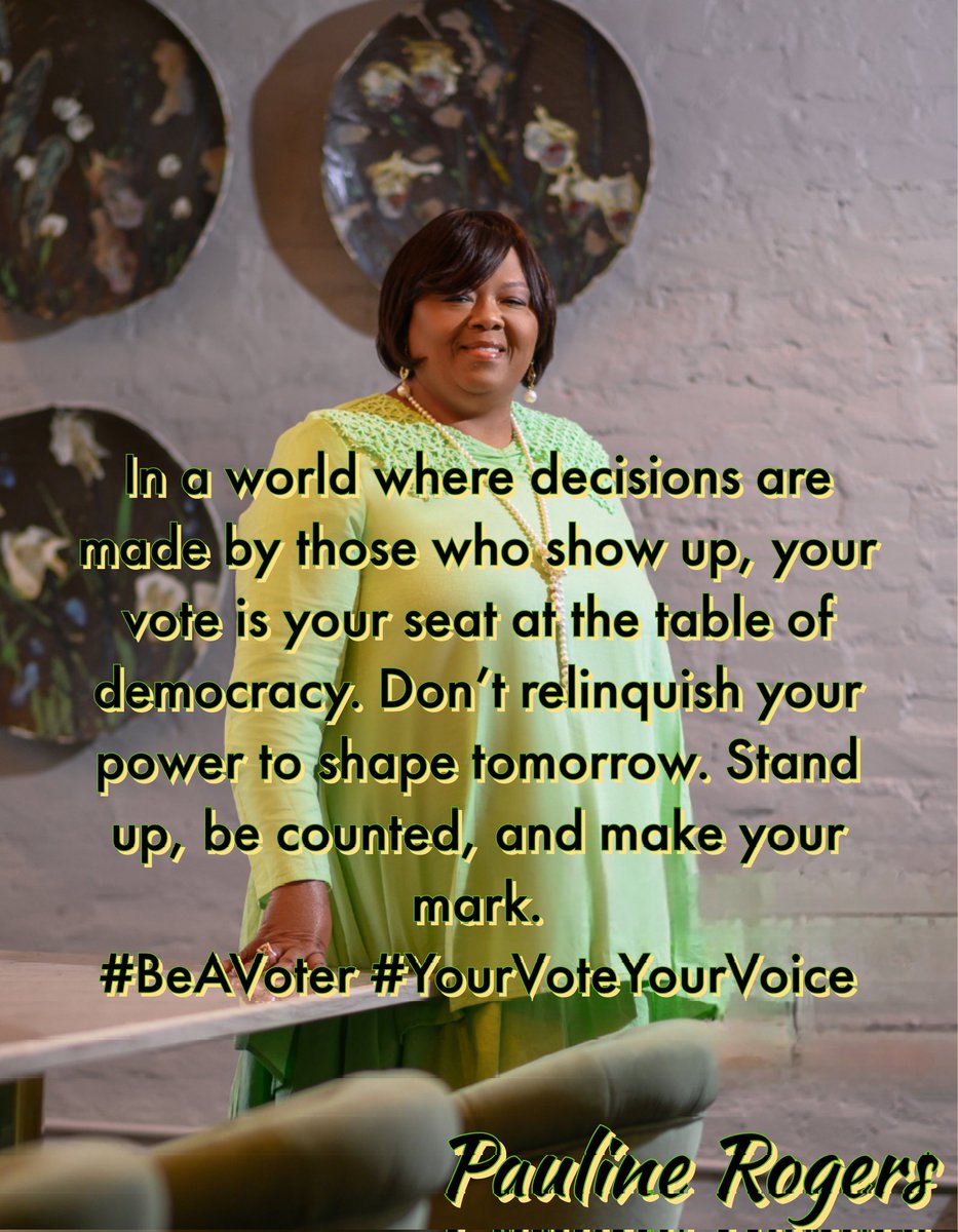 In a world where decisions are made by those who show up, your vote is your seat at the table of democracy. Don't relinquish your power to shape tomorrow. Stand up, be counted. #Q4D Make your mark. #BeAVoter #FICPFM #PowerTheVote #Solutionist #iamaningredient #justicegeneral