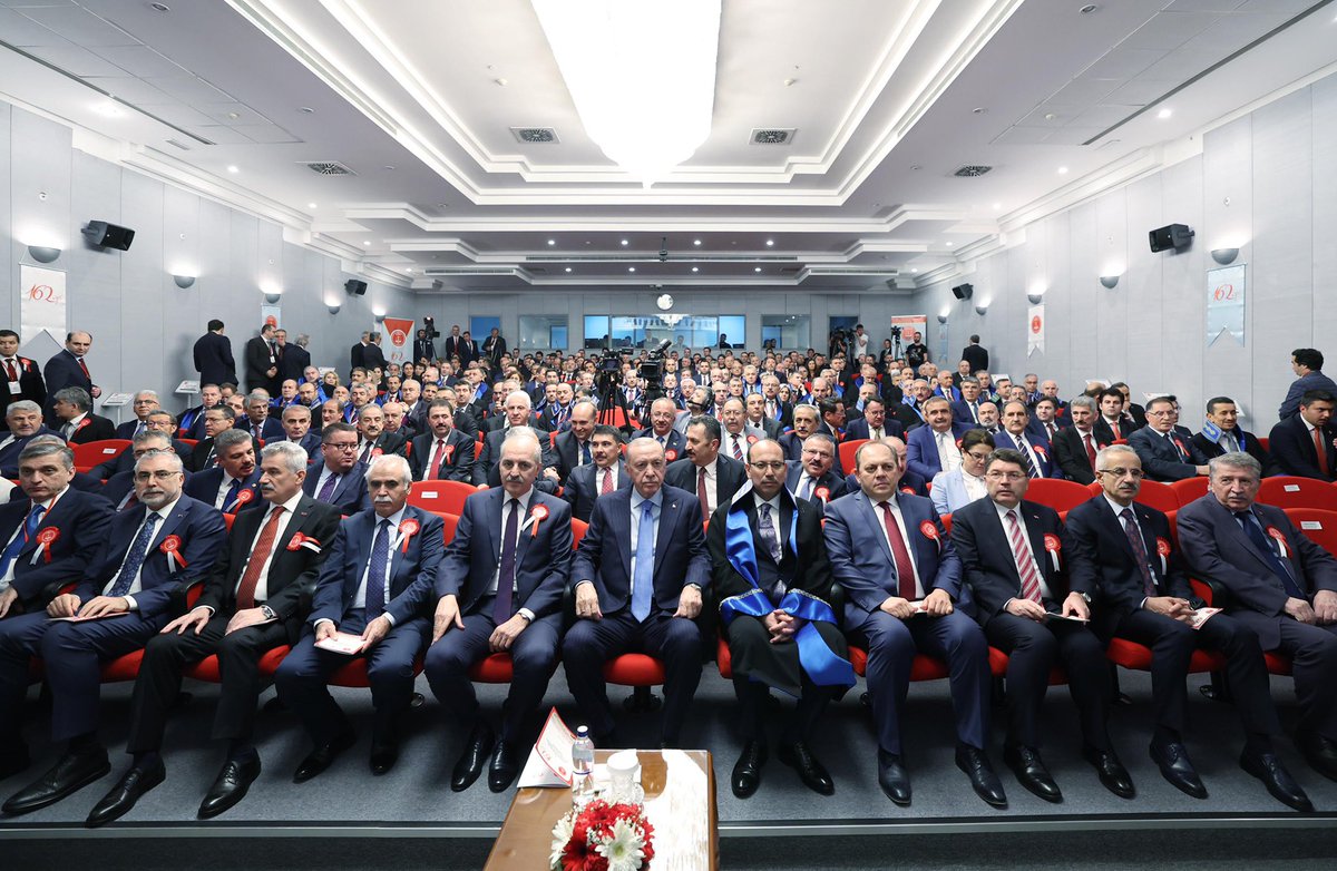 isikhanvedat's tweet photo. Cumhurbaşkanımız Sayın @RTErdogan’ın teşrifleriyle güçlü devlet geleneğimizin önemli kurumlarından Sayıştay'ın 162’nci Kuruluş Yıl Dönümü Programı’na katıldık. 

Sayıştay'ın kıymetli mensuplarını bu vesileyle tebrik ediyor, çalışmalarında başarılar diliyorum. https://t.co/L7ZUUlcfl1