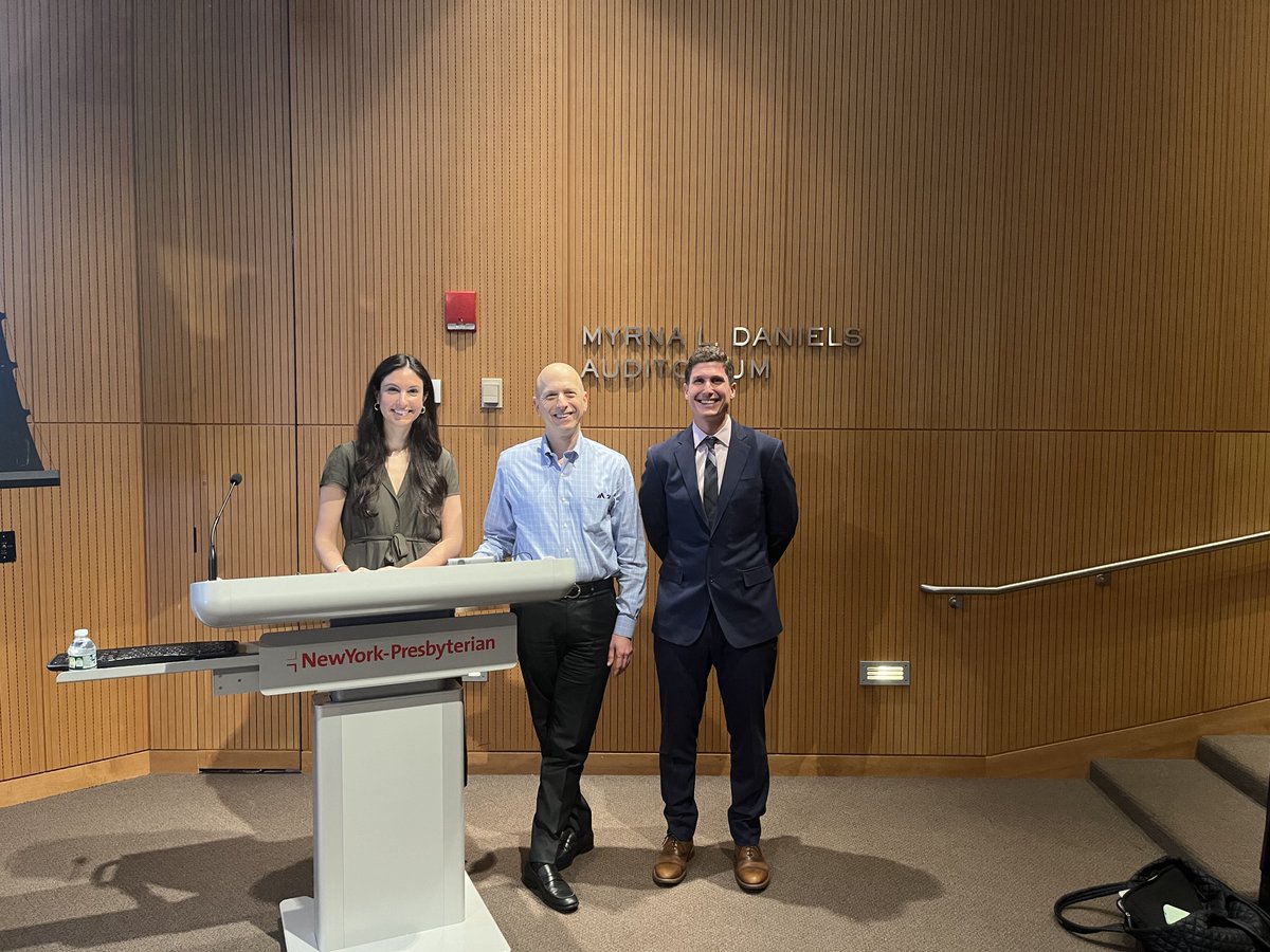 Columbia Cardiology Fellows (@columbiacardio) on Twitter photo Congratulations to our 🌟 graduating fellows <a href="/EDrigginMD/">Elissa Driggin, MD MS</a> and #MichaelBohnen on their fantastic grand rounds presentations this morning, highlighting their T32 research projects. We are so proud of them! Congratulations to our 🌟 graduating fellows <a href="/EDrigginMD/">Elissa Driggin, MD MS</a> and #MichaelBohnen on their fantastic grand rounds presentations this morning, highlighting their T32 research projects. We are so proud of them!