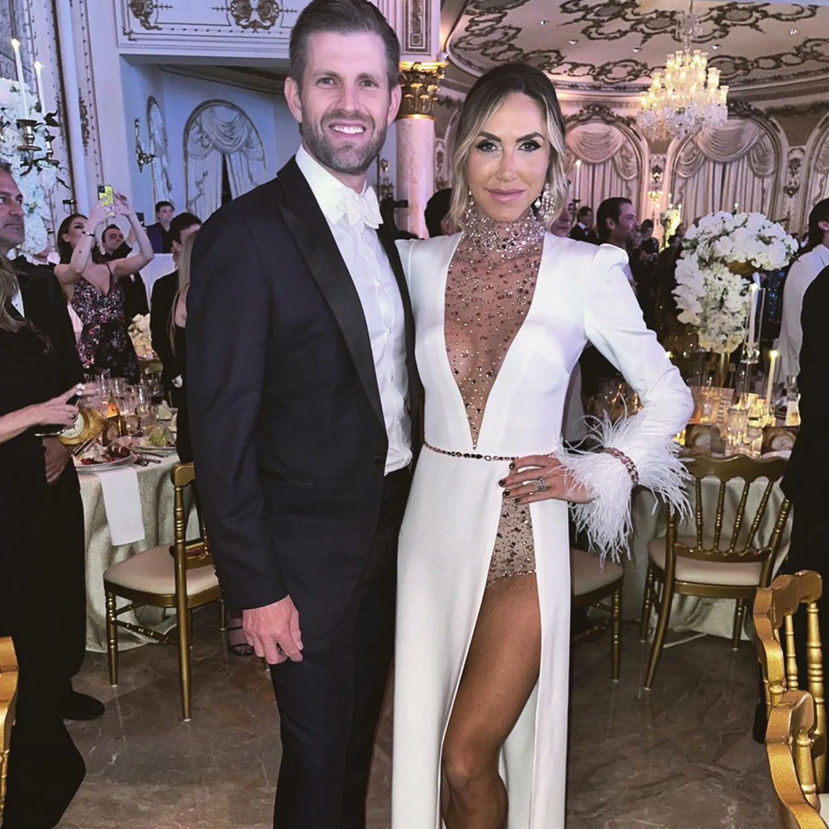 Eric and Lara Trump will be in the courtroom today. They'll also be using the names Lord Branley-Bladderbutt and Miss Fifi LeRhinestone to get out-of-town businessmen drunk at a local bar and steal their watches and credit cards