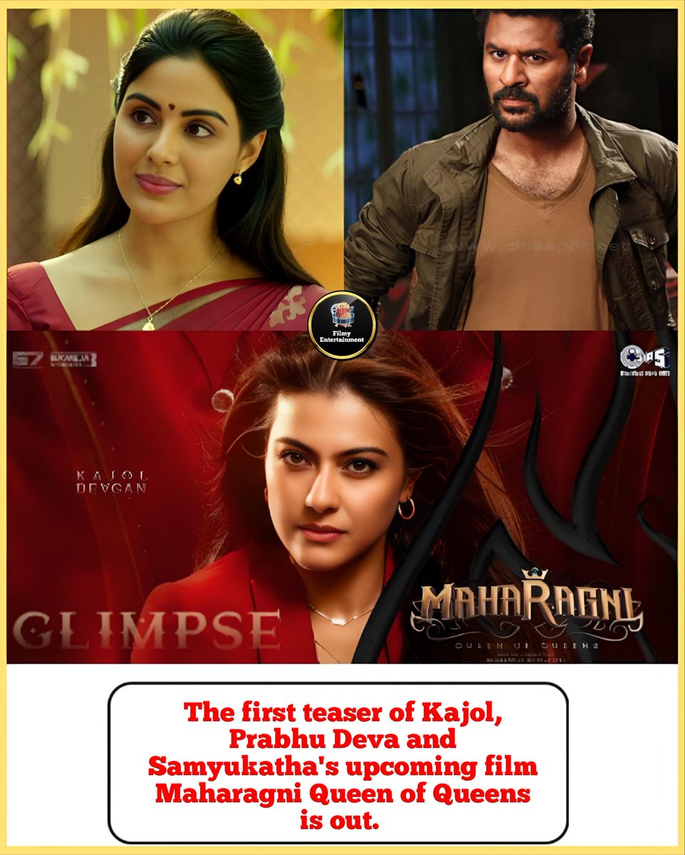 #Maharagni First Gilamps Video Out Now

#Kajol #PrabhuDeva #SamyukathaMenon #KajolDevgan