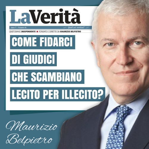 ✒️ Come fidarci di giudici che scambiano lecito per illecito?

Provate a mettervi nei panni di un povero Cristo che non disponendo di bravi avvocati, perché non è in grado di pagarseli o più semplicemente non ne ha trovati di sufficientemente coraggiosi da contestare le decisioni