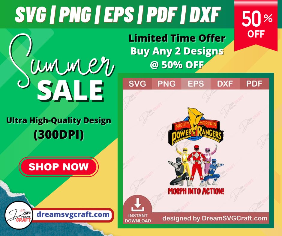 Unleash your inner hero with our Mighty Morphin Power Rangers SVG designs on sale now! 

Click on the link below to visit our best selling design!
Mighty Morphin Power Rangers SVG : i.mtr.cool/awkufihwun
.
.
#dreamsvgcraft #svgdesigns #svgfilesforcricut #svgfile #freesvgdesigns