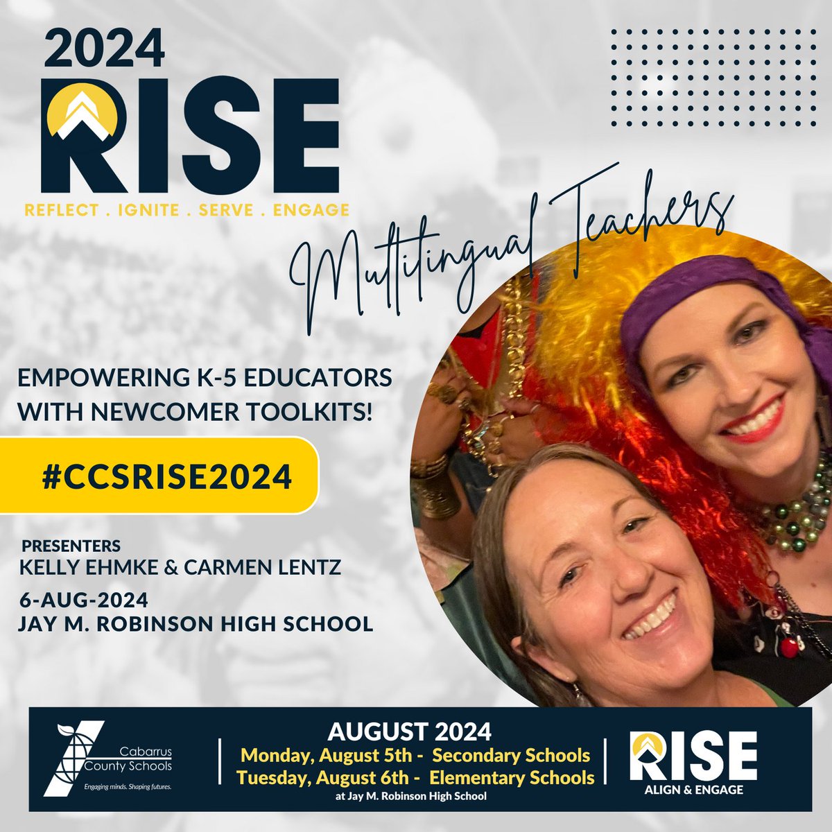 Kelly Ehmke (@its_why_i_teach) on Twitter photo All K-5 teachers are ML teachers! Join us to build a Newcomer toolkit with links, visuals, and scaffolded activities; learn effective strategies for creating an inclusive classroom. <a href="/CabCoSchools/">Cabarrus Co. Schools</a> #CCSRISE2024 #TeachingESL #MLTeachers #ML #TeachersK-5 #PD All K-5 teachers are ML teachers! Join us to build a Newcomer toolkit with links, visuals, and scaffolded activities; learn effective strategies for creating an inclusive classroom. <a href="/CabCoSchools/">Cabarrus Co. Schools</a> #CCSRISE2024 #TeachingESL #MLTeachers #ML #TeachersK-5 #PD