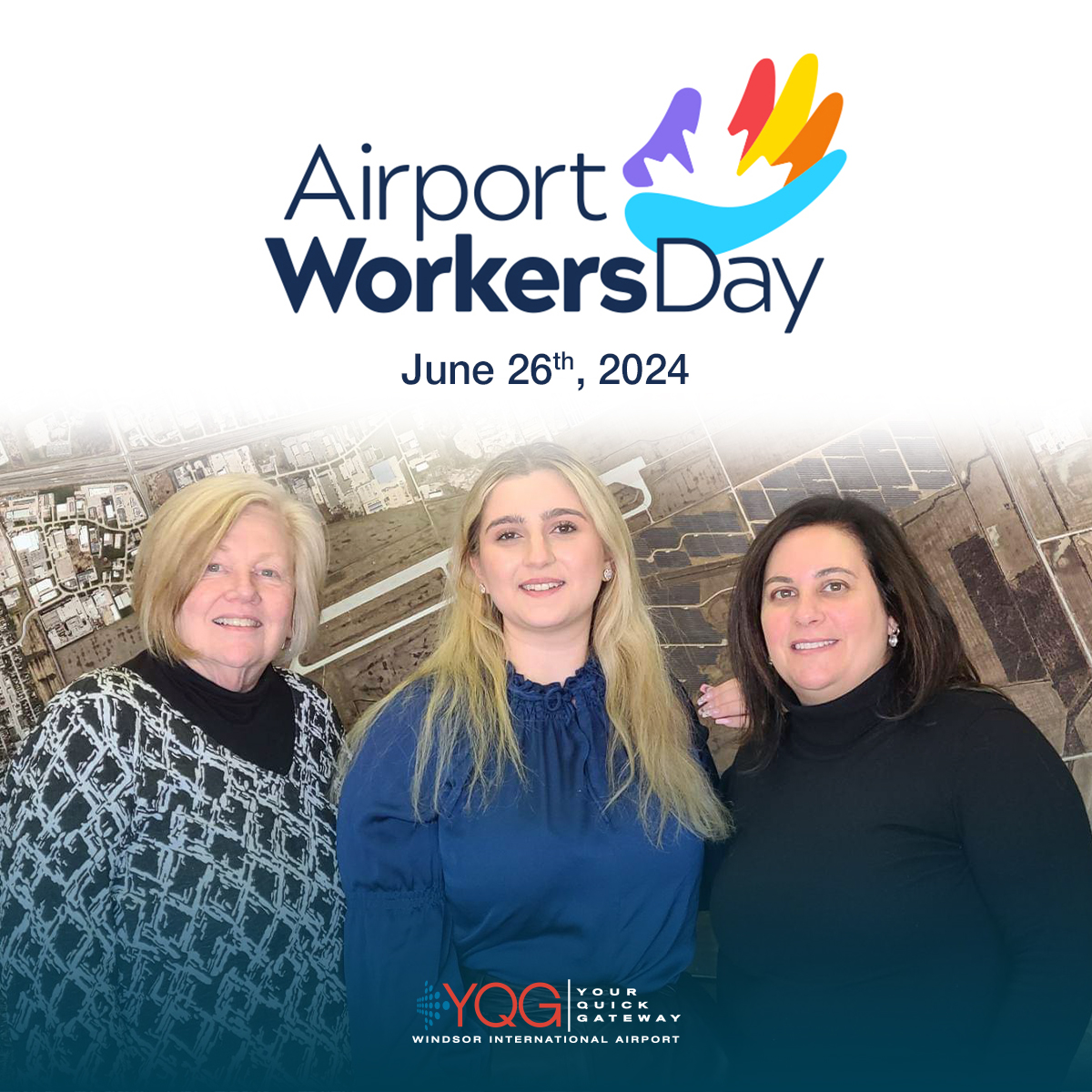 Elevate Aviation empowers women & youth to consider careers in aviation, pursuing vital roles that keep Canada moving. Learn more: elevateaviation.ca #AirportWorkersDay #FutureofAviation #YQG flyyqg.ca