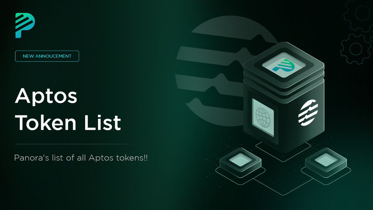 🎉 Exciting news! Panora has released its comprehensive @Aptos Token List! 🌐🔗

Stay informed with our curated catalog of all Aptos tokens. Trade confidently and securely with the tokens on Aptos and get best rates through @PanoraExchange. 🔥

Explore the Aptos Token List here