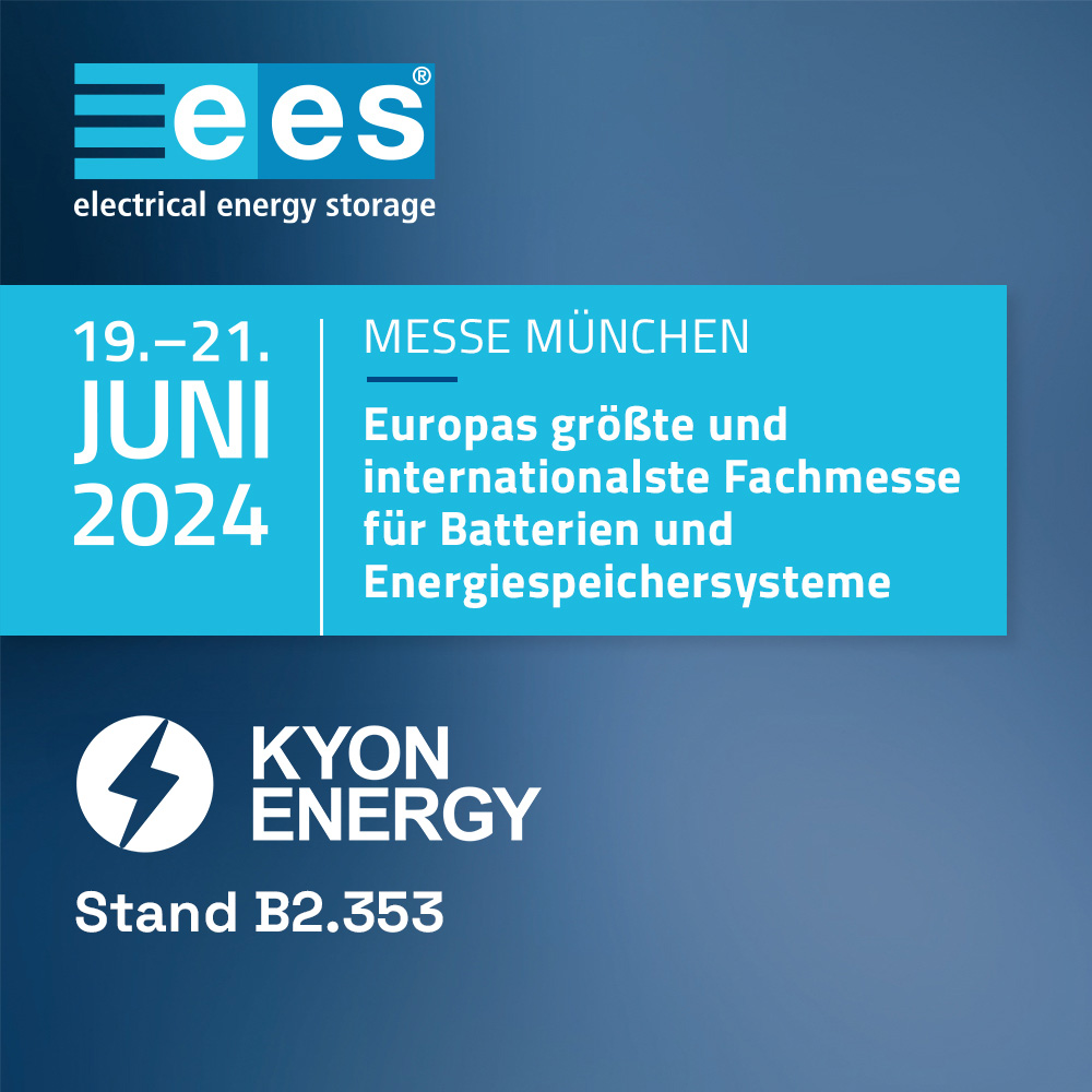 Auch dieses Jahr sind wir wieder auf der @ThesmarterE  in München vertreten. Wir freuen uns über jeden Besuch bei uns am Messestand (Halle B2 Stand 353) und auf viele spannende Gespräche!
#Batteriespeicher #Energiewende #BESS