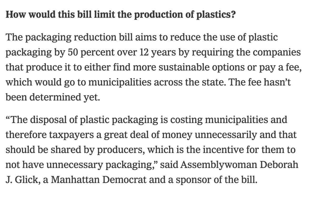 Beyond Plastics (@plasticsbeyond) on Twitter photo Let's cut packaging by 50% in New York and set a precedent for other states to follow. We're calling on the New York state legislature to be on the right side of history. Read the full <a href="/nytimes/">The New York Times</a> <a href="/HilaryNYC/">Hilary Howard</a> story: shorturl.at/UEdNy Let's cut packaging by 50% in New York and set a precedent for other states to follow. We're calling on the New York state legislature to be on the right side of history. Read the full <a href="/nytimes/">The New York Times</a> <a href="/HilaryNYC/">Hilary Howard</a> story: shorturl.at/UEdNy