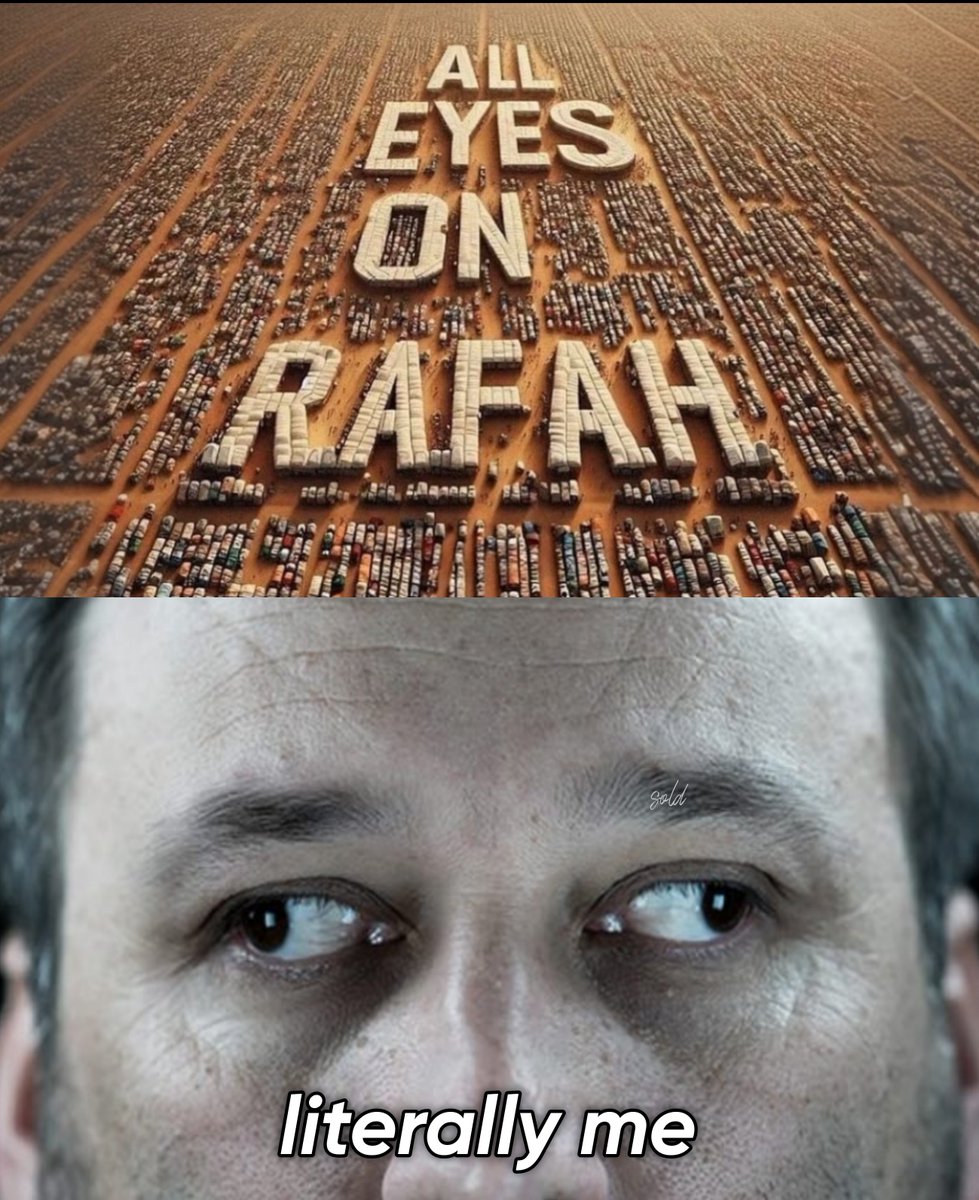 no eyes on rafah ✨