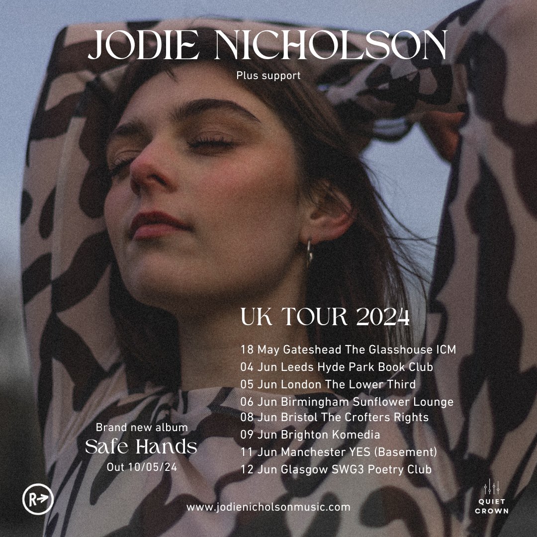 TOUR STARTS NEXT WEEK!! Mega excited to be hitting the road with these super-talented people as my band 🤠 Come join us! Tickets: jodienicholsonmusic.com/live