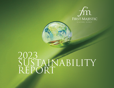 We’re proud to announce the publication of our 2023 Sustainability Report. In this report we provide the latest information on sustainability topics of interest to our stakeholders, and we publish our first public sustainability strategy. Read more at firstmajestic.com/sustainability…