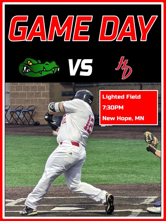 hitdawgtownteam's tweet image. Let's try this again. Season opener today against @LogatorBaseball