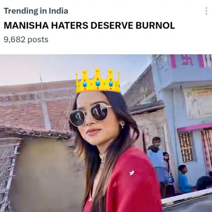 This tagline is specially for haters of Manisha  ,jo dinbhar uske against hate failate rahte hai 

MANISHA HATERS DESERVE BURNOL