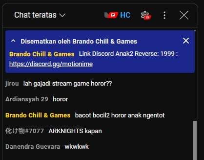 Fiikuul's tweet image. Bocil-bocil teriak skem. 
Brando: