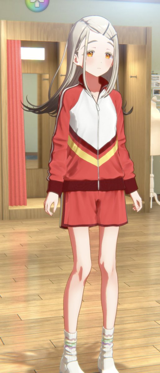 篠澤広赤ジャージ手に入れた。やったね