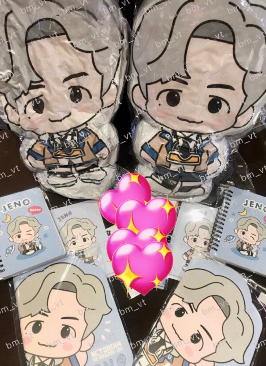 Set ละ 550฿ (รวมส่ง)
จีซอง1 แจมิน1 เจโน่1
- ตุ๊กตา
- สมุดปกอ่อน
- สมุดริมห่วง
- การ์ดอวยพร

สนใจเมนชั่นsetที่ต้องการ 
#ตลาดนัดnct #ตลาดนัดnctdream