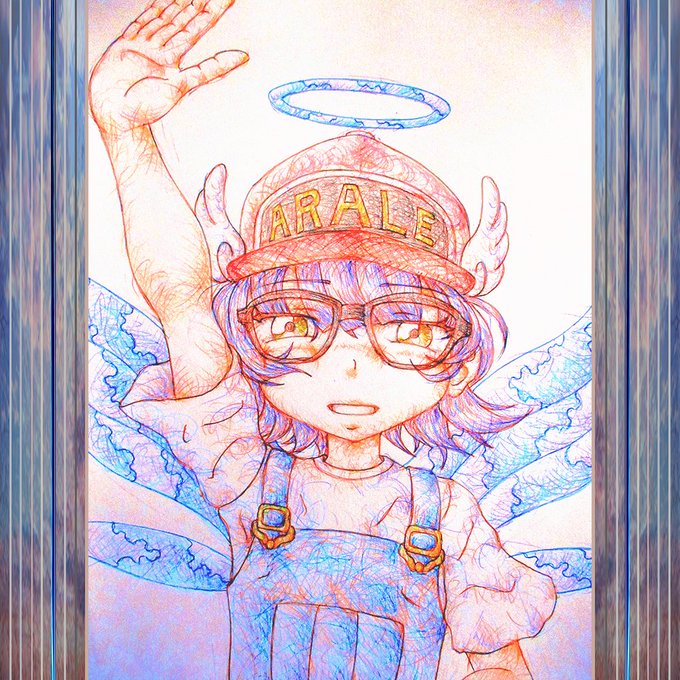 「天使の輪 帽子」のTwitter画像/イラスト(新着)