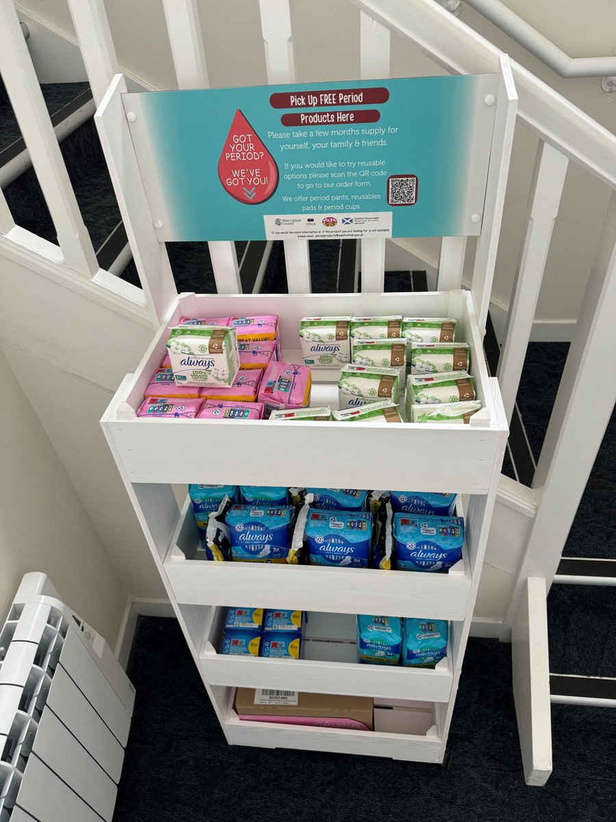 We're pleased to announce that The Gateway office in Bathgate now offers free sanitary products for all. We believe access to these essentials is a right, not a privilege. 

Please feel free to help yourself and spread the word! 

#PeriodEquality #FreeSanitaryProducts