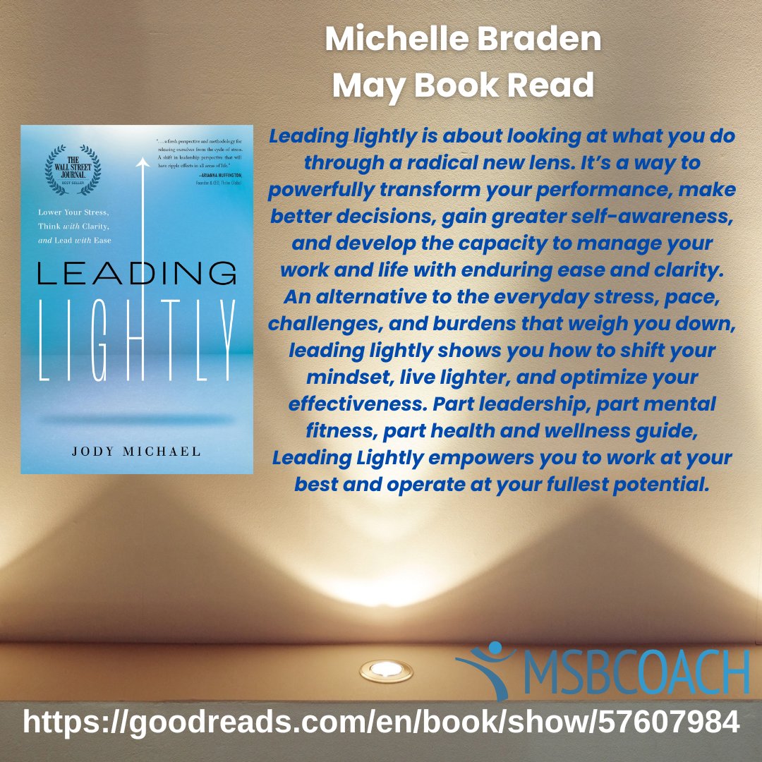 goodreads.com/en/book/show/5…
#leadership #growthmindset#selfawareness #humanresources #professionalwomen #linkedin #msbcoach