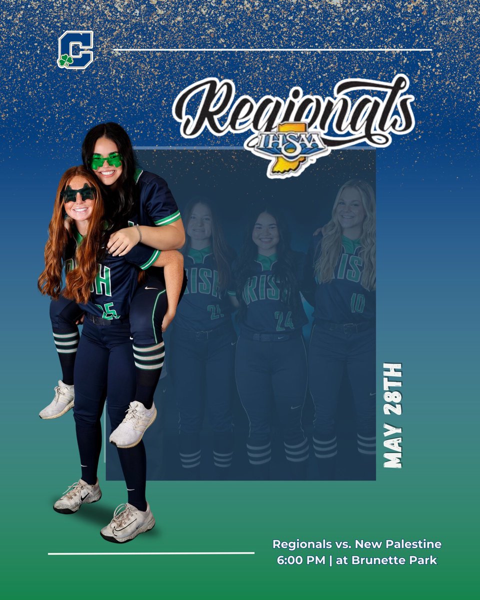 Irish host the 2024 Regional Championship tonight - 6:00 pm @ Brunette Park. Irish vs. Dragons🥎