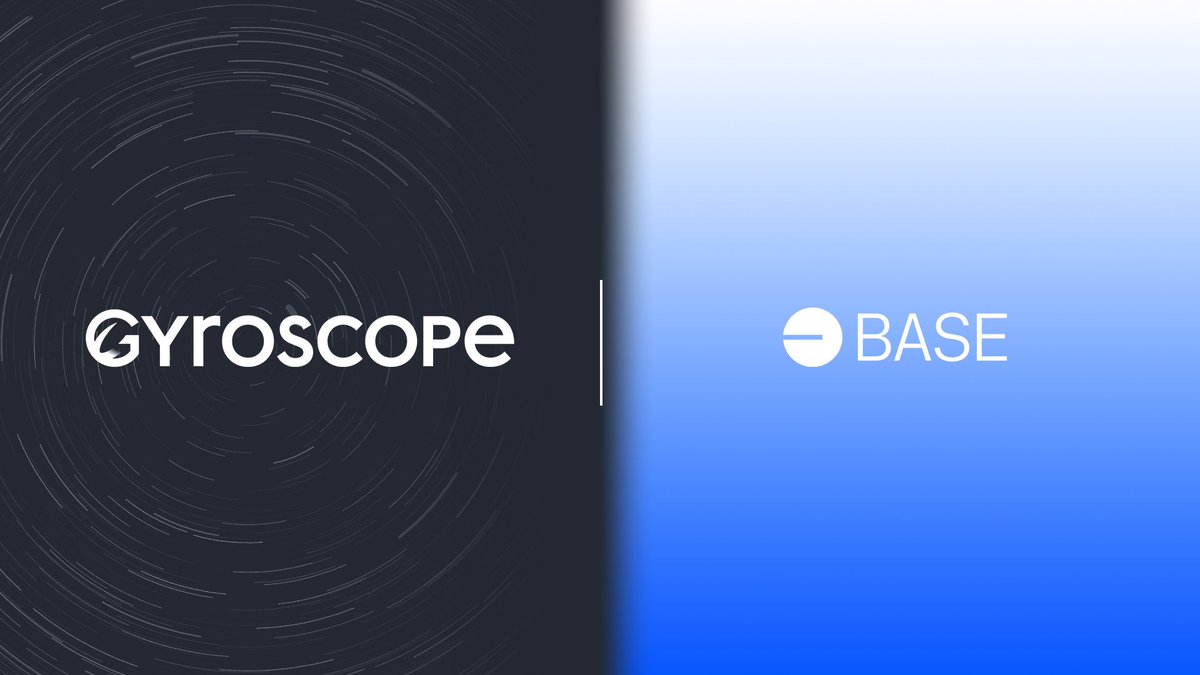 Gyroscope is now deployed on @base Starting with the flagship pool for sDAI on L2s launched with @sparkdotfi. Holders of USDC or sDAI on Base can now Triple Dip on Rehype E-CLP yield: - BAL incentives live - Swap yield from concentrated liquidity - Yield from Aave and sDAI