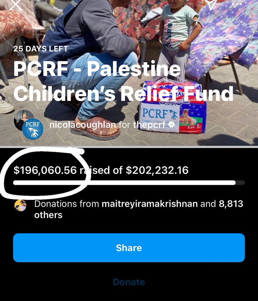 since ariana grande reposted the PCRF fundraiser on her story an HOUR ago, the amount raised has already increased OVER 20,000$ ! don’t ever say that celebrities raising awareness doesn’t matter, with how this is going ariana could potentially raise over $200K from her story.