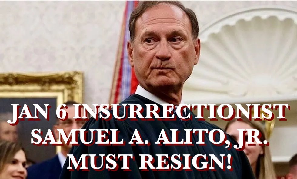 NOT JUST AN INVERTED FLAG 🩸 SC JUSTICE ALITO plotted with SYDNEY POWELL to block the counting of electors JAN 6 2021—Speaker Pelosi thwarted the plot when she immediately reconvened Congress & completed the count ⤵️ dailykos.com/stories/2024/5… SAMUAL A. ALITO JR. MUST RESIGN