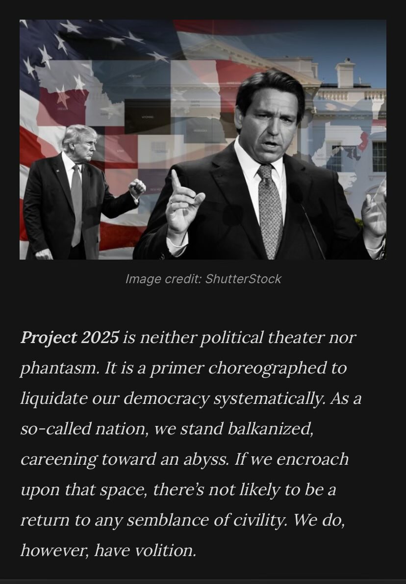 🩸 PROJECT 2025: Why Project 2025 Is a Major Threat to Our Democracy ⤵️ thehub.news/fascists-clay-…