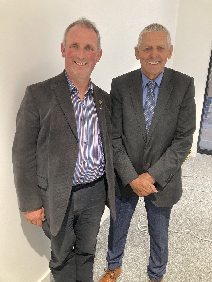 With over 50 years of combined service between them in Cork County Council, Cllr Kevin Murphy and Cllr John O’Sullivan attended their last ever Bandon Kinsale MD meeting today. We wish them all the best in the future  @Corkcoco #bandon #kinsale #westcork #finegael