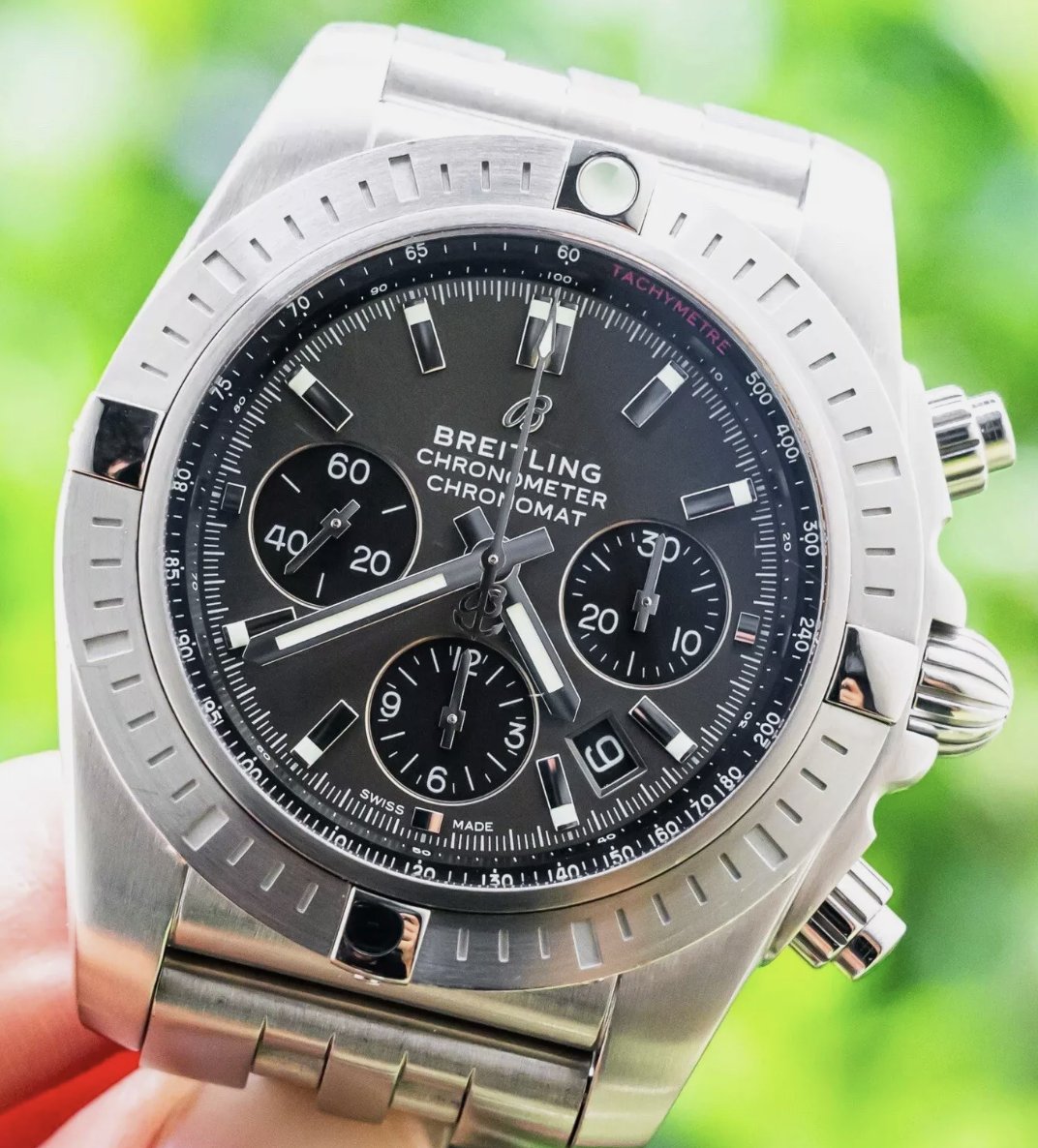 Breitling Chronomat B01 Chronograph 44 mm Blackeye Gray Dial WARRANTY Box AB0115

For sale by @sivils_luxury

$4,495

#breitling #watches #valueyourwatch #watchmarketplace #luxury #luxurylife #entrereneur #luxurywatch #luxurywatches #luxurydesign #businesswatch #watchfam