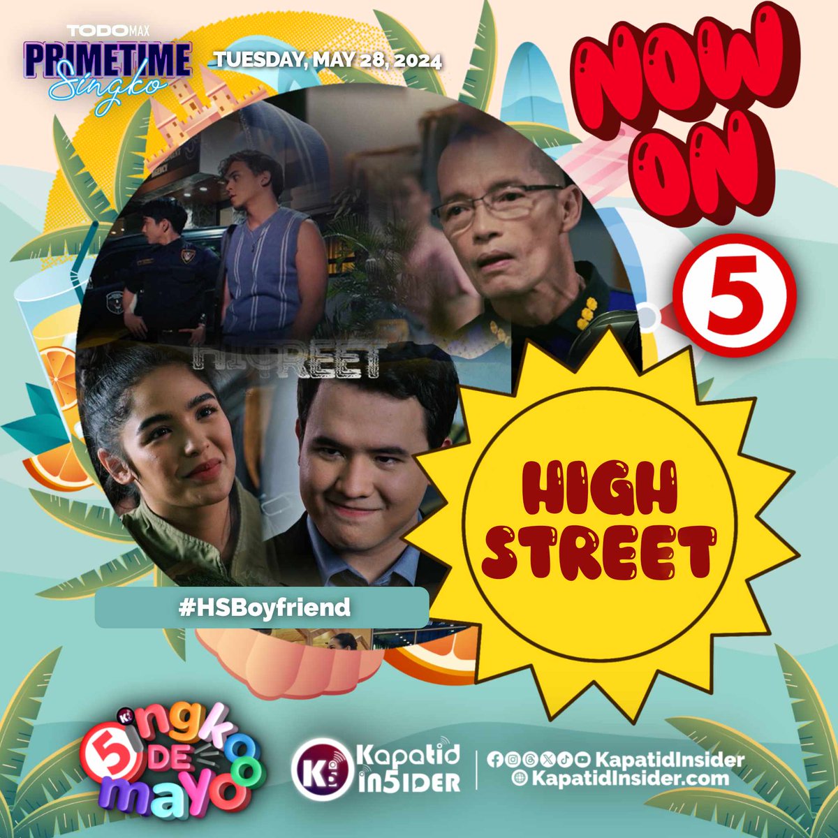 Ang mag-#HSBoyfriend na sina Tim at Poch tila nagkakaroon ng misunderstanding? Pero teka may isang taonh gustong sirain ang kanilang relationship! Tutok na sa #HighStreetTV5 ng #TodoMaxPrimetimeSingko! @TV5manila