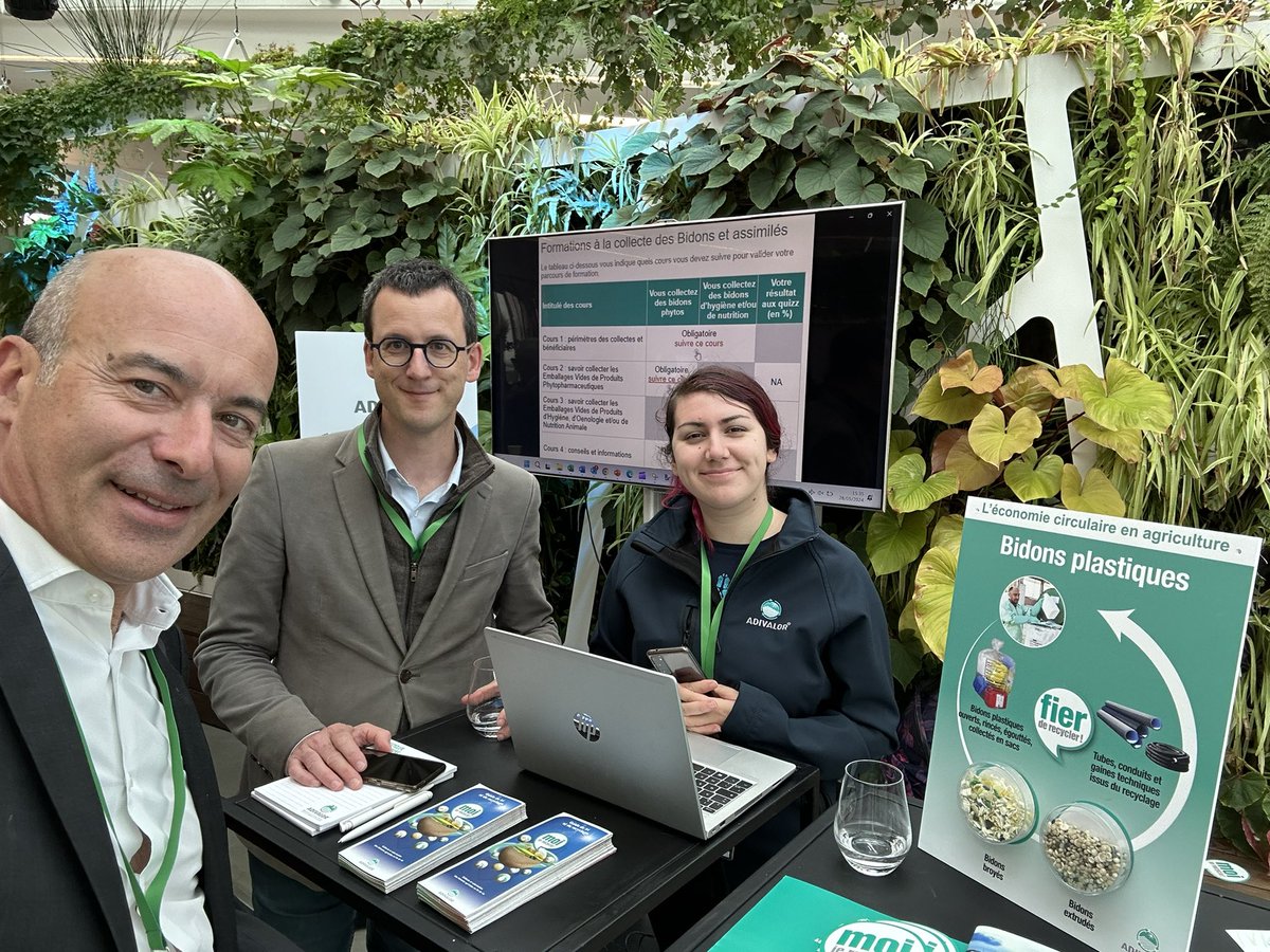 Christophe Grison (@agritof60) on Twitter photo Rencontre avec la Ministre déléguée à l’agriculture <a href="/AgnesRunacher/">Agnès Pannier-Runacher 🇫🇷🇪🇺</a> pour lui présenter le recyclage des plastiques agricoles 👍🇫🇷<a href="/valfrancecoop/">Valfrancecoop</a> <a href="/GrCoopCESE/">Groupe de la Coopération au CESE</a> <a href="/lecese/">CESE</a> <a href="/lacoopagricole/">La Coopération Agricole</a> <a href="/RonanVanot/">Ronan VANOT</a> <a href="/DenizartGael/">Gael DENIZART</a> <a href="/Fragritwittos/">FranceAgritwittos♥️</a> <a href="/Phyteis/">Phyteis</a> <a href="/adivalor/">Adivalor</a> Rencontre avec la Ministre déléguée à l’agriculture <a href="/AgnesRunacher/">Agnès Pannier-Runacher 🇫🇷🇪🇺</a> pour lui présenter le recyclage des plastiques agricoles 👍🇫🇷<a href="/valfrancecoop/">Valfrancecoop</a> <a href="/GrCoopCESE/">Groupe de la Coopération au CESE</a> <a href="/lecese/">CESE</a> <a href="/lacoopagricole/">La Coopération Agricole</a> <a href="/RonanVanot/">Ronan VANOT</a> <a href="/DenizartGael/">Gael DENIZART</a> <a href="/Fragritwittos/">FranceAgritwittos♥️</a> <a href="/Phyteis/">Phyteis</a> <a href="/adivalor/">Adivalor</a>