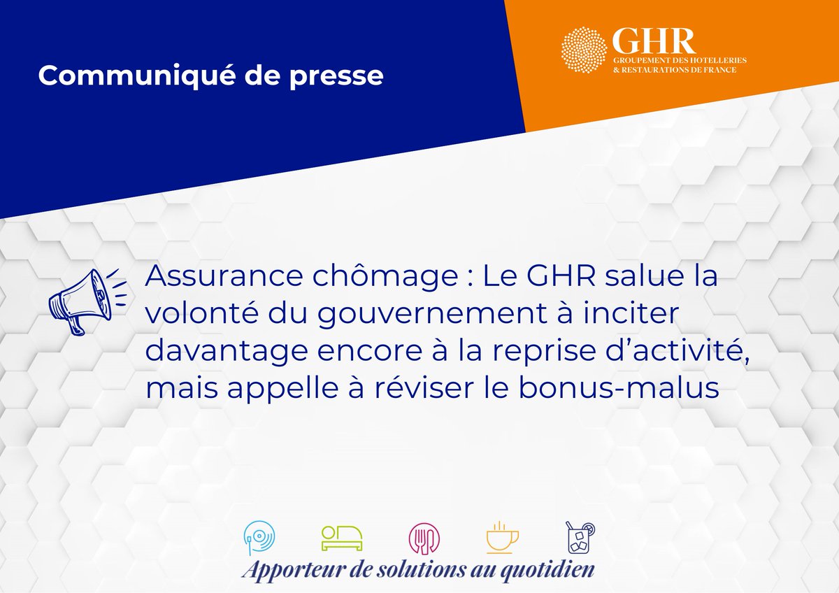 🗣 CP | Assurance chômage : 𝐋𝐞 𝐆𝐇𝐑 𝐬𝐚𝐥𝐮𝐞 𝐥𝐚 𝐯𝐨𝐥𝐨𝐧𝐭𝐞́ 𝐝𝐮 𝐠vt 𝐚̀ 𝐢𝐧𝐜𝐢𝐭𝐞𝐫 𝐝𝐚𝐯𝐚𝐧𝐭𝐚𝐠𝐞 𝐞𝐧𝐜𝐨𝐫𝐞 𝐚̀ 𝐥𝐚 𝐫𝐞𝐩𝐫𝐢𝐬𝐞 𝐝’𝐚𝐜𝐭𝐢𝐯𝐢𝐭𝐞́, 𝐦𝐚𝐢𝐬 𝐚𝐩𝐩𝐞𝐥𝐥𝐞 𝐚̀ 𝐫𝐞́𝐯𝐢𝐬𝐞𝐫 𝐥𝐞 𝐛𝐨𝐧𝐮𝐬-𝐦𝐚𝐥𝐮𝐬
➕👉 ghr.fr/presse/communi…