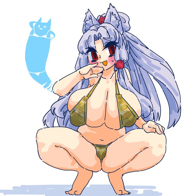 タコ姉キラキラ金ビキニ #東北イタコ 