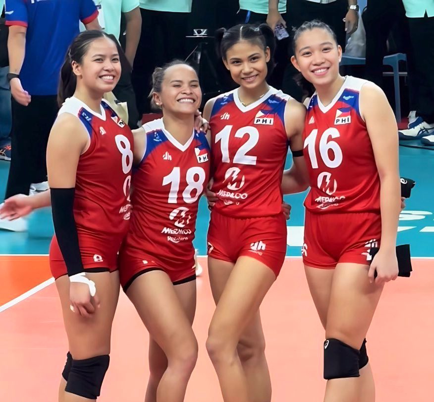 A.S.E.A. BAROGERA as Player of the Game.💪🏻🇵🇭

Angel Canino vs Aus with 17 points
Sisi Rondina vs. Iran with 12 points 
Eya Laure vs. Taipei with 15 points
Arah Panique vs Kaz with 14 points

Sana sa next PH NT, hindi ma disband yung ganitong players, ang laki ng potential nila.❤️