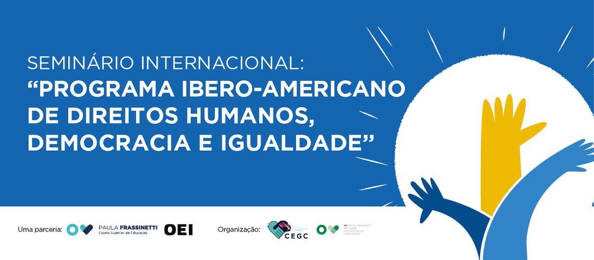 🗣️ Lina Cabezas Rincón, da área de #DDHH da OEI, é a convidada do Seminário Internacional: Programa Ibero-americano de Direitos Humanos, Democracia e Igualdade. O evento organizado pela #ESEPF, em parceria com a #OEI, pode ser acompanhado online 💻 ou de forma presencial 🇵🇹.