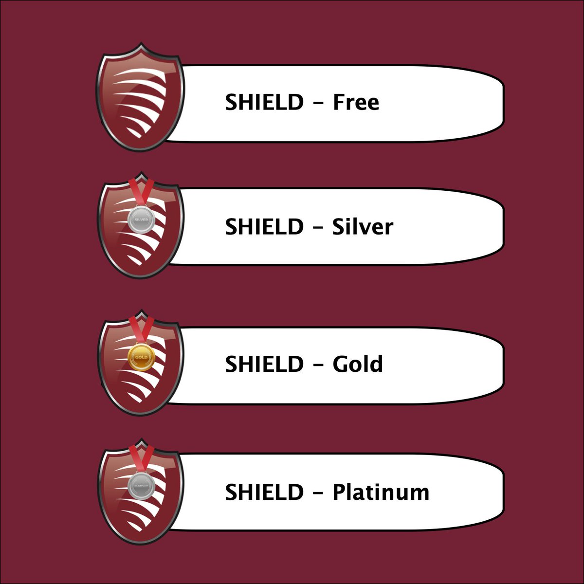 Compare our SHIELD #BusinessContinuity software to choose what best fits your company. All plans are built based on our 30+ years experience as BC Planners, designing SaaS software & client feedback from countless onsite engagements. kingsbridgebcp.biz/44V3Gt7 #KISSBCP