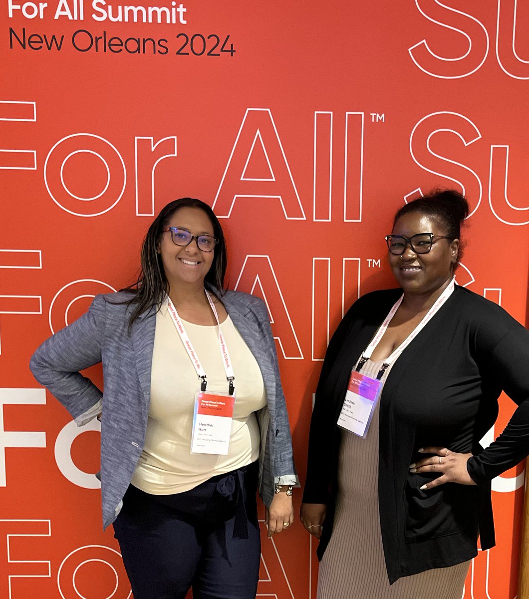 DCHFA’s Human Resources team attended the #GreatPlaceToWork Summit to learn about new solutions, strategies, and best practices to implement as a thought leader in HR. @GPTW_US #DCHFA45 #WeAreDCHFA