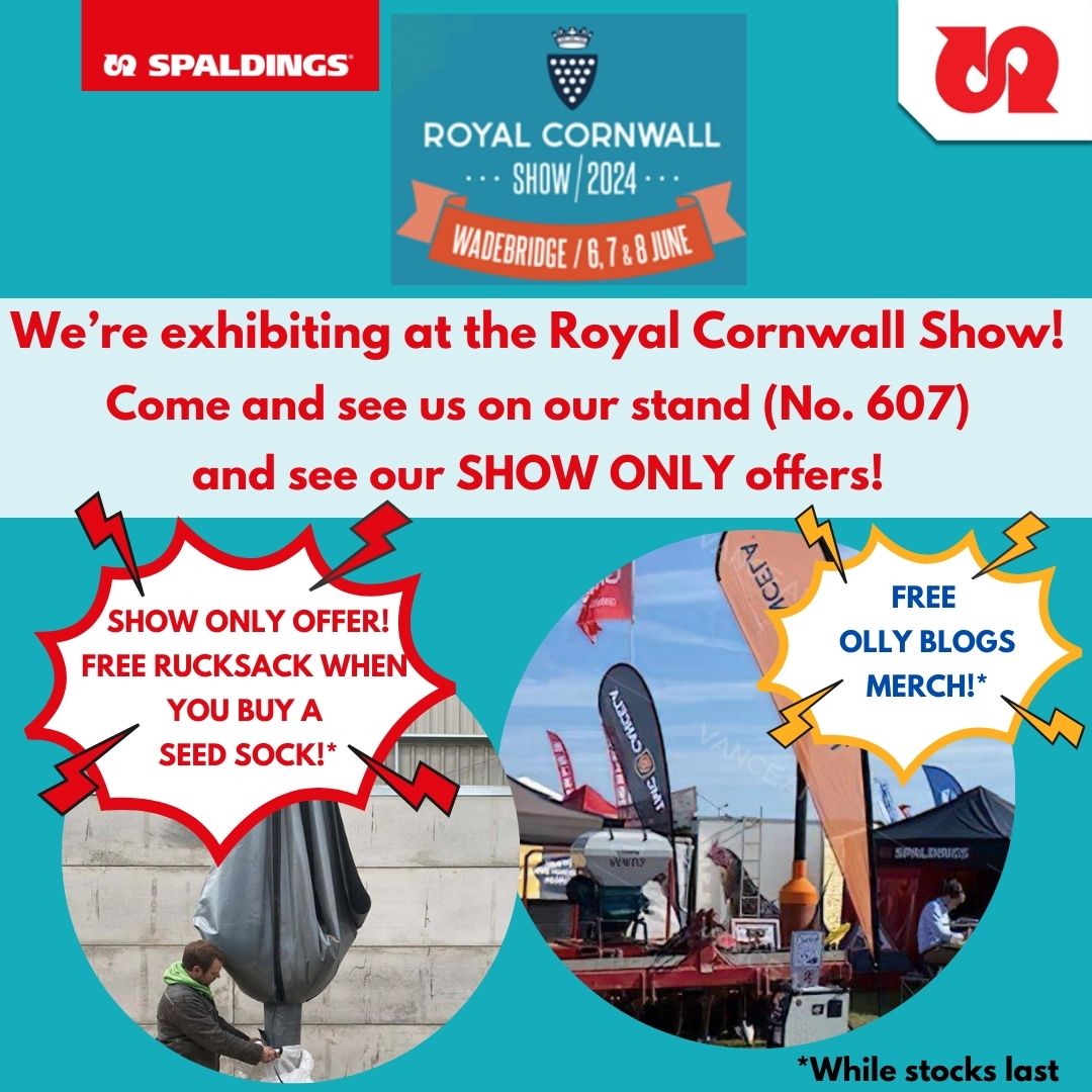 Visit Spaldings @RoyalCornwall on 6th-8th June at Stand 607 to enjoy SHOW ONLY offers and great machinery deals @RoyalCornwall #RCS2024  #Spaldings #RoyalCornwall #AgriculturalShows #FarmingEquipment #FarmLife #AgriculturalMachinery #AgriBusiness