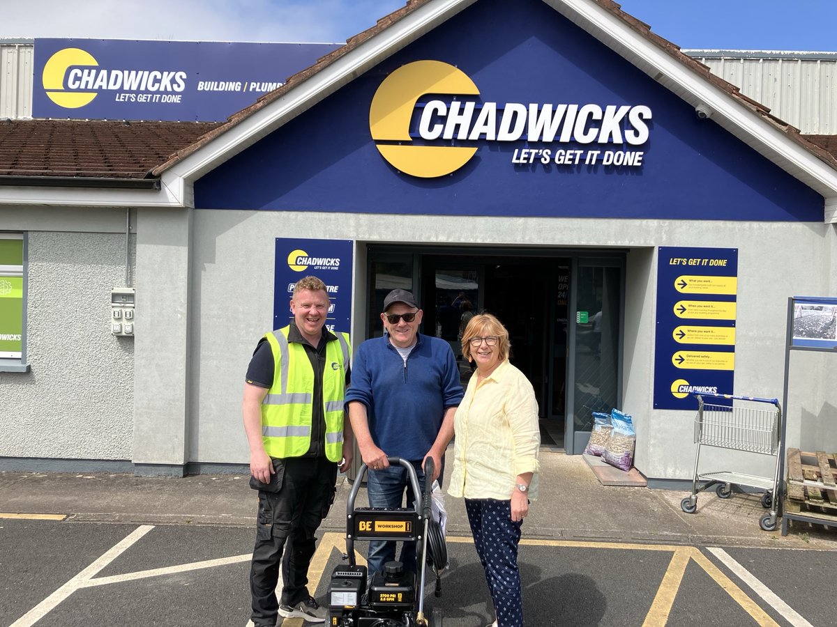 Congratulations to Michael McCarron, who won the BE Pressure Washer in our Chadwicks Monaghan GAA competition recently. 🎉

Keep an eye out for upcoming competitions!

#competition #giveaway #prize #gaa #Chadwicks #LetsGetItDone