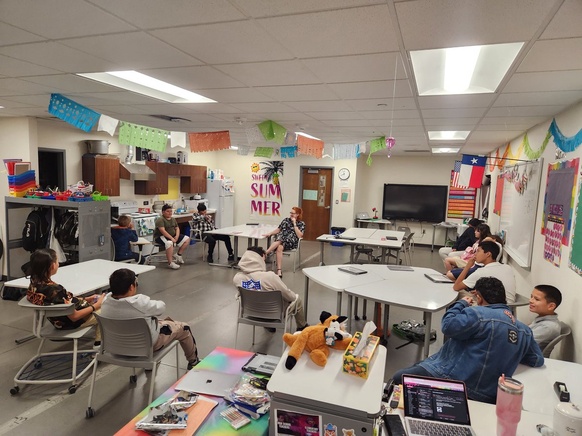 JIbarra_DrTinajeroPk-8 (@jri_drtinajero) on Twitter photo With the year winding down it is important to maintain routines. Our amazing AIM teacher(TOY) and staff hosting their beginning of week check-in meeting. #ItStartsWithUs <a href="/ELPASO_ISD/">El Paso ISD</a> <a href="/DrTinajeroEPISD/">Dr. Josefina V. Tinajero PK-8</a>
<a href="/EPISDWeallcount/">EPISD Special Education & Special Services</a> With the year winding down it is important to maintain routines. Our amazing AIM teacher(TOY) and staff hosting their beginning of week check-in meeting. #ItStartsWithUs <a href="/ELPASO_ISD/">El Paso ISD</a> <a href="/DrTinajeroEPISD/">Dr. Josefina V. Tinajero PK-8</a>
<a href="/EPISDWeallcount/">EPISD Special Education & Special Services</a>